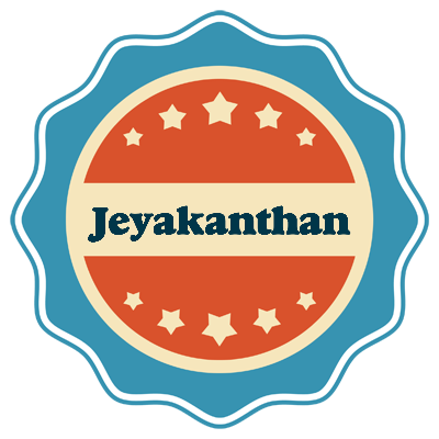 Jeyakanthan labels logo