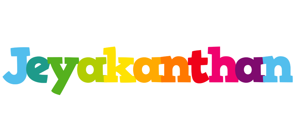 Jeyakanthan rainbows logo