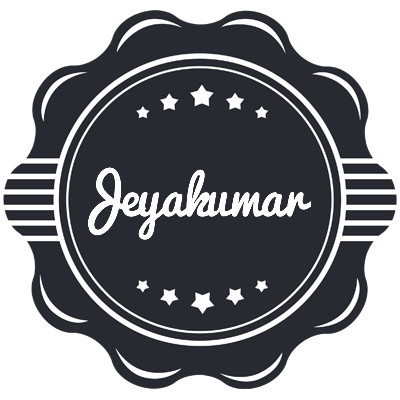 Jeyakumar badge logo
