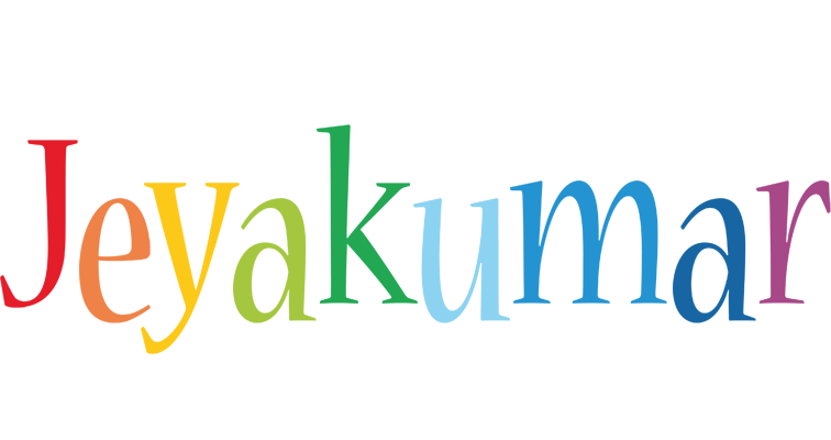 Jeyakumar birthday logo