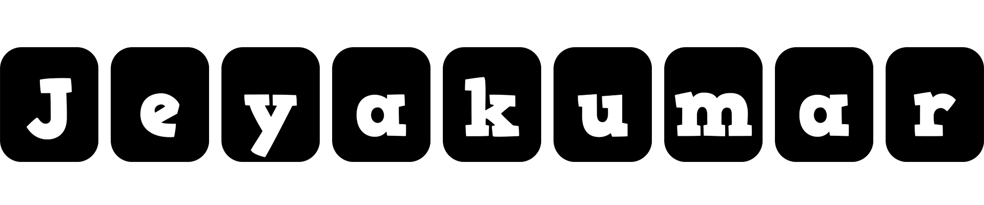 Jeyakumar box logo