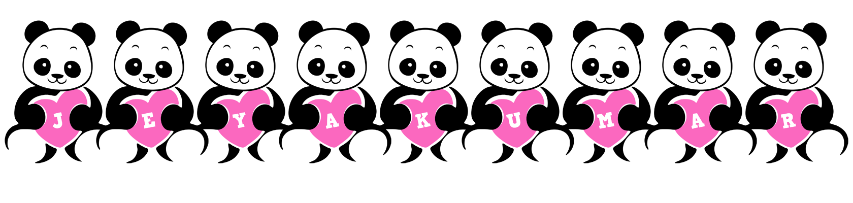 Jeyakumar love-panda logo