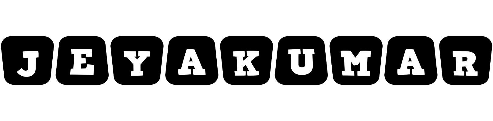 Jeyakumar racing logo
