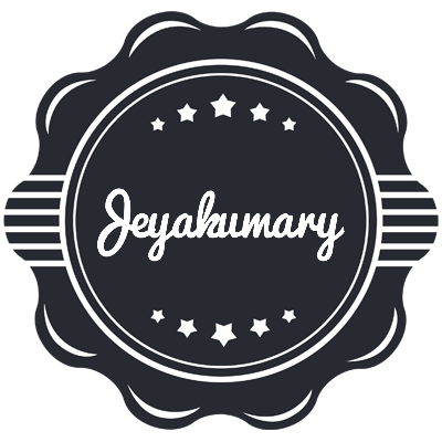 Jeyakumary badge logo