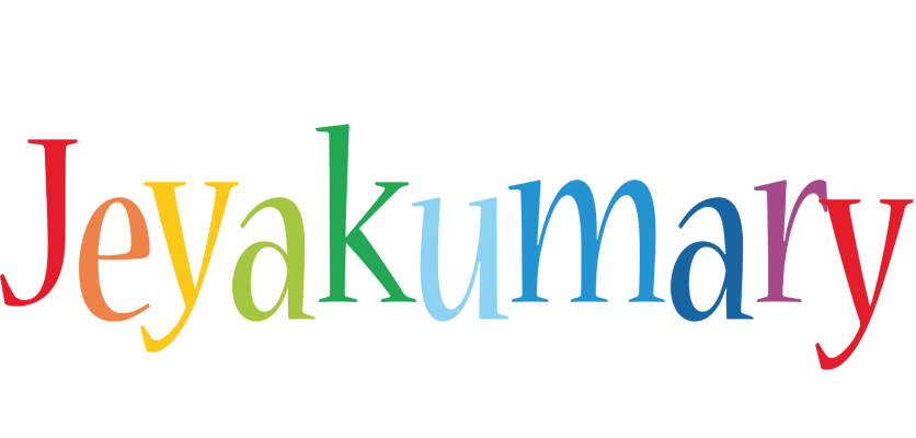 Jeyakumary birthday logo