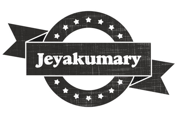 Jeyakumary grunge logo