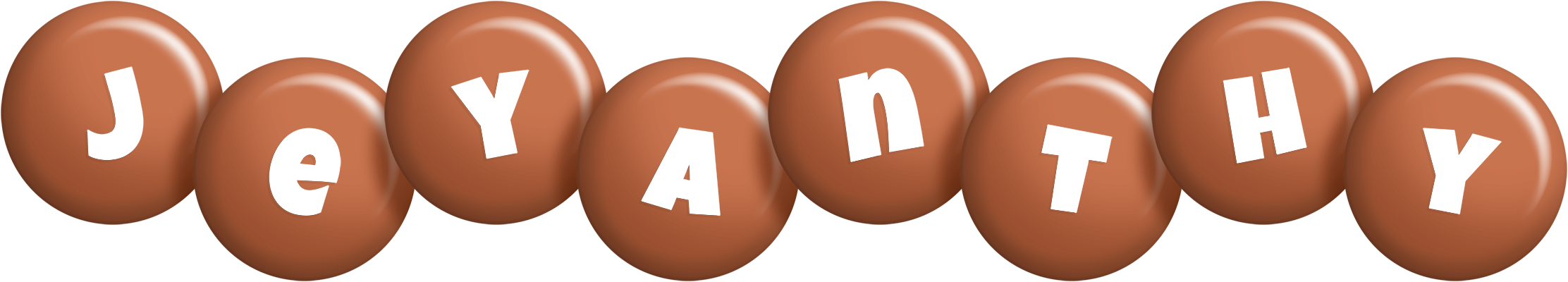 Jeyanthy candy-brown logo