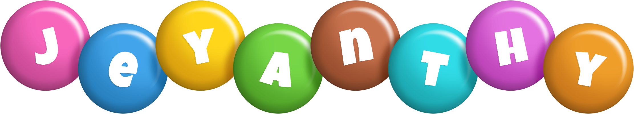 Jeyanthy candy logo