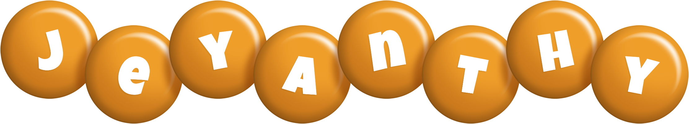 Jeyanthy candy-orange logo
