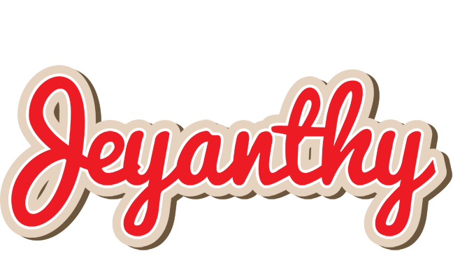 Jeyanthy chocolate logo