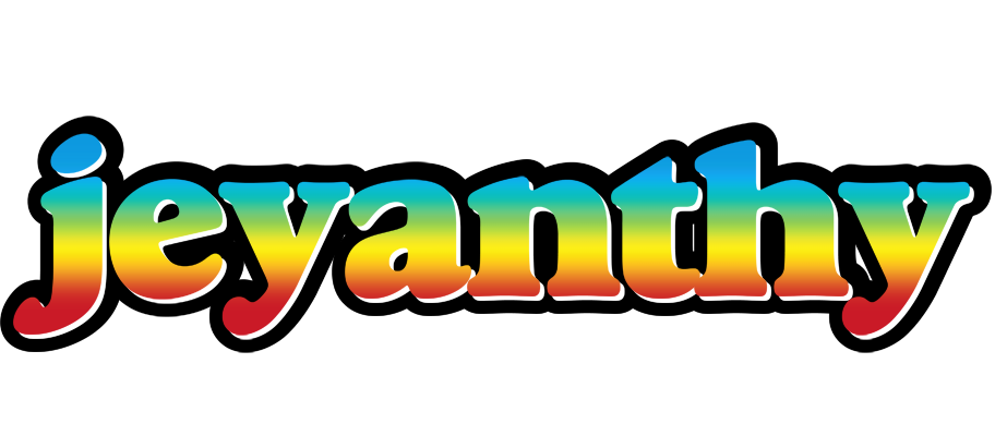 Jeyanthy color logo