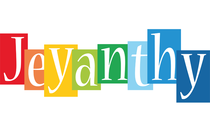 Jeyanthy colors logo