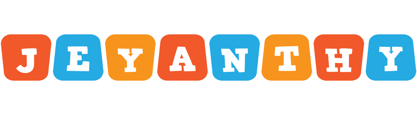 Jeyanthy comics logo