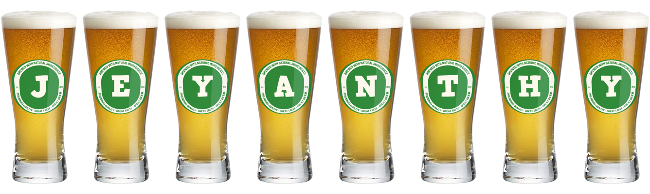 Jeyanthy lager logo