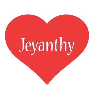 Jeyanthy love logo