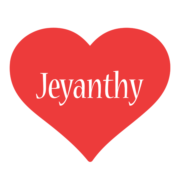 Jeyanthy love logo