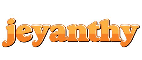 Jeyanthy orange logo