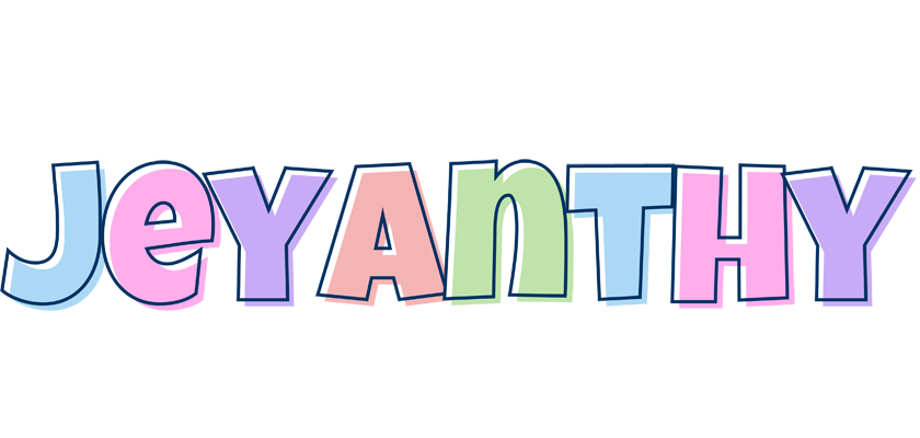 Jeyanthy pastel logo