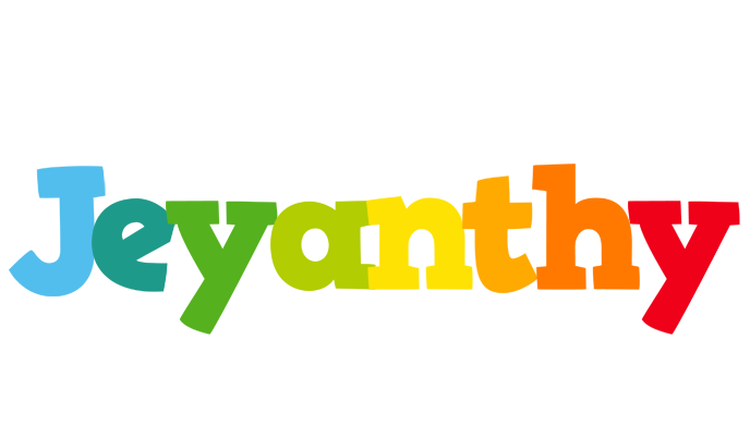 Jeyanthy rainbows logo