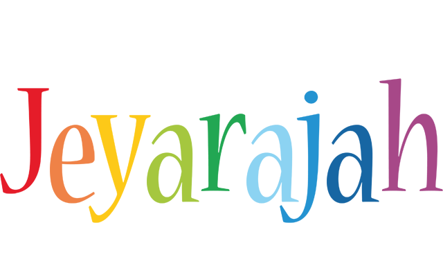 Jeyarajah birthday logo