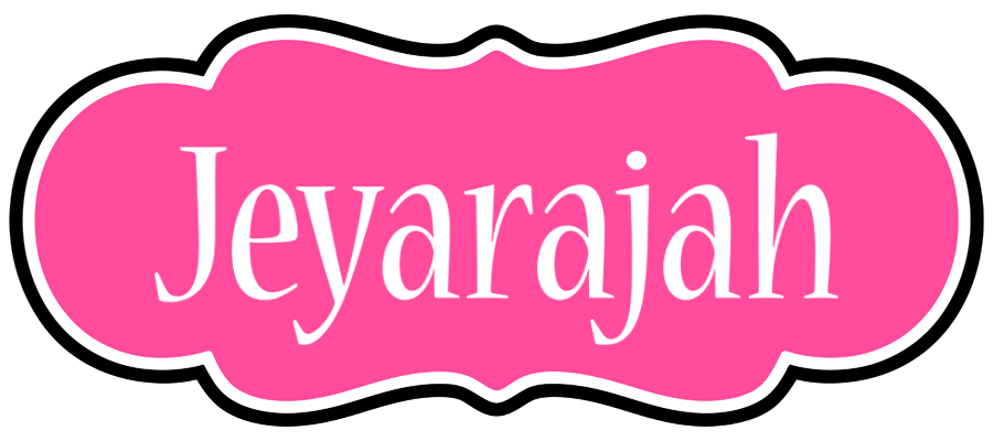 Jeyarajah invitation logo