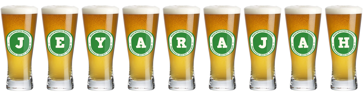 Jeyarajah lager logo