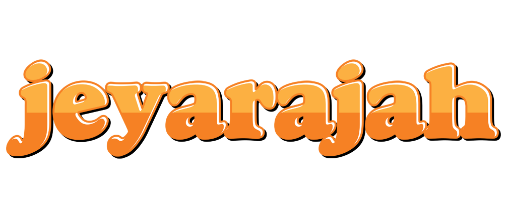 Jeyarajah orange logo