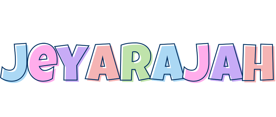 Jeyarajah pastel logo