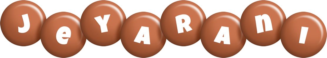 Jeyarani candy-brown logo