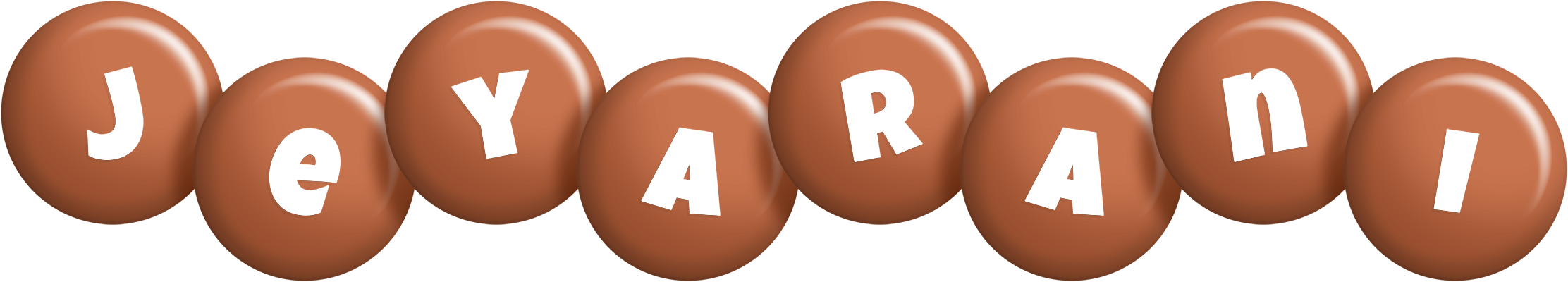 Jeyarani candy-brown logo