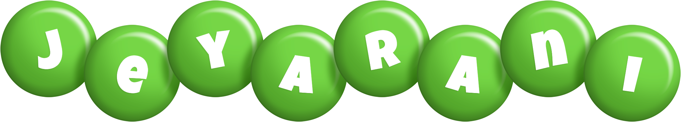 Jeyarani candy-green logo