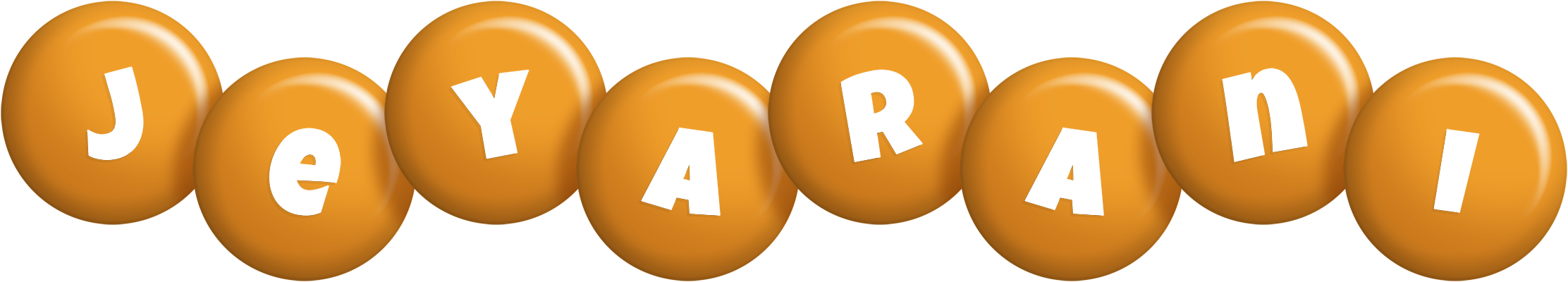 Jeyarani candy-orange logo