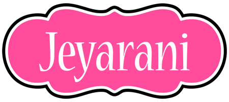 Jeyarani invitation logo