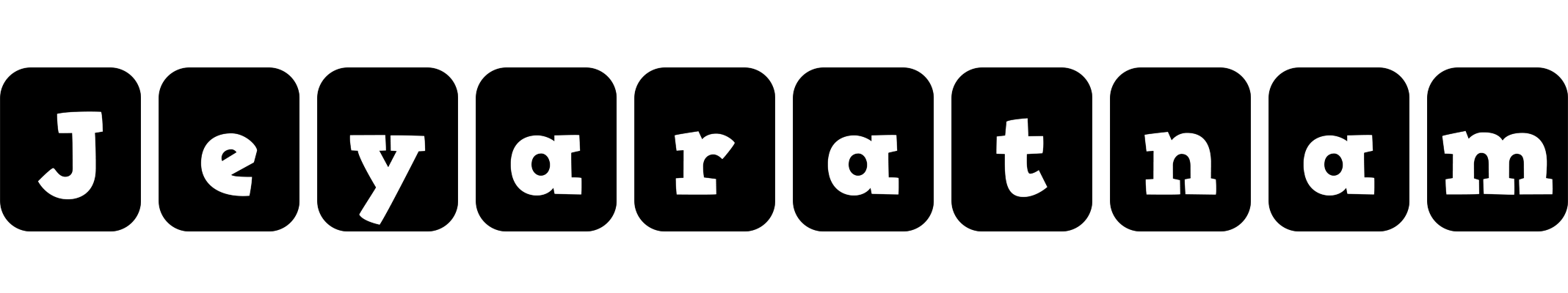 Jeyaratnam box logo