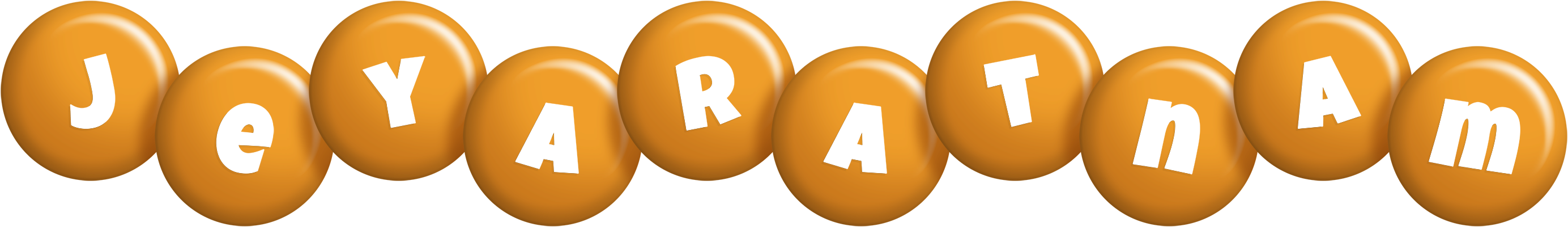 Jeyaratnam candy-orange logo