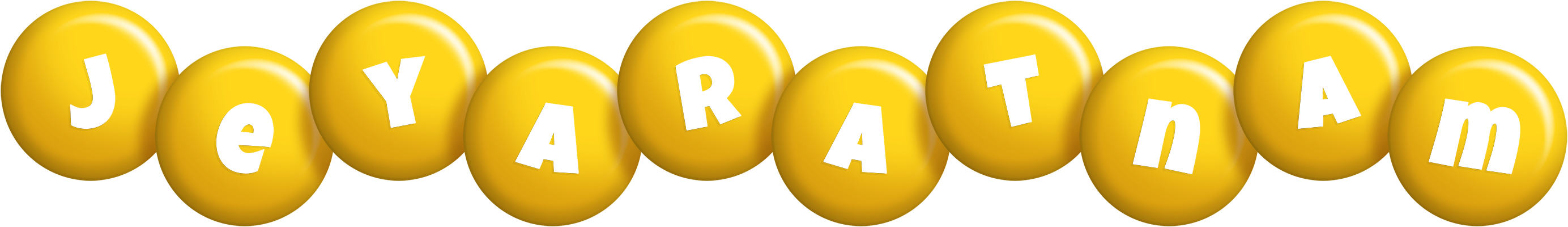 Jeyaratnam candy-yellow logo