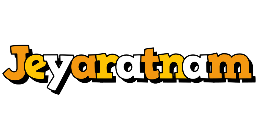 Jeyaratnam cartoon logo