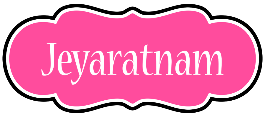 Jeyaratnam invitation logo
