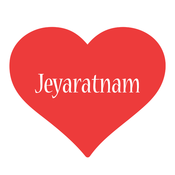 Jeyaratnam love logo