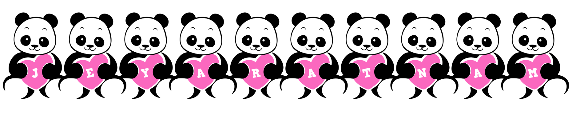 Jeyaratnam love-panda logo