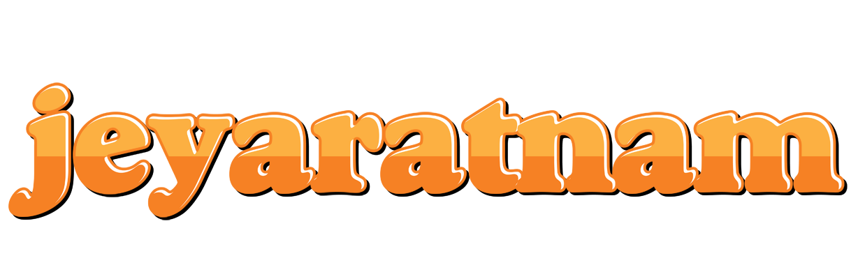 Jeyaratnam orange logo