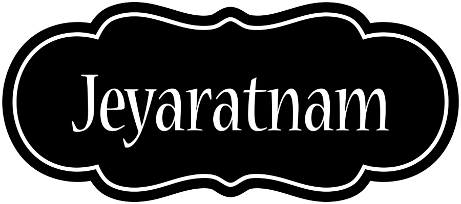 Jeyaratnam welcome logo