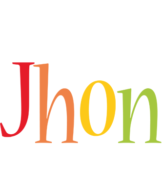 Jhon birthday logo