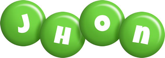 Jhon candy-green logo