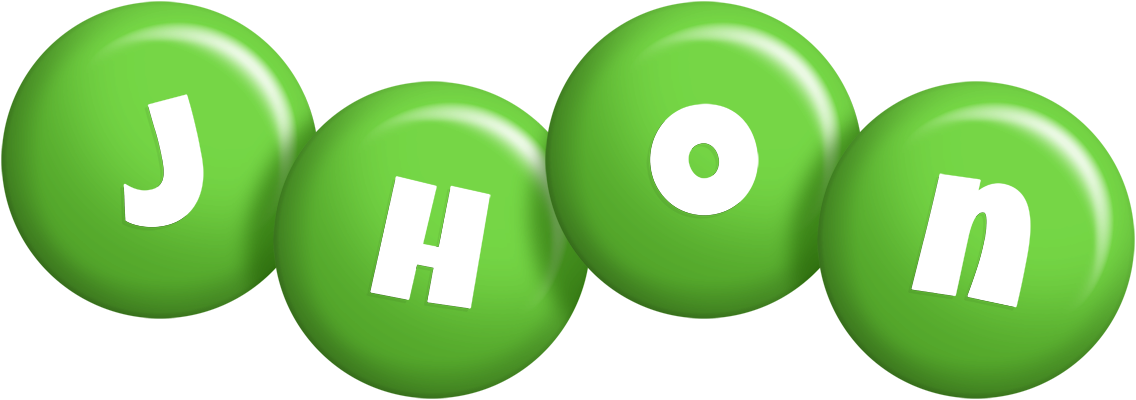Jhon candy-green logo