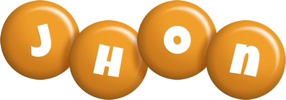 Jhon candy-orange logo