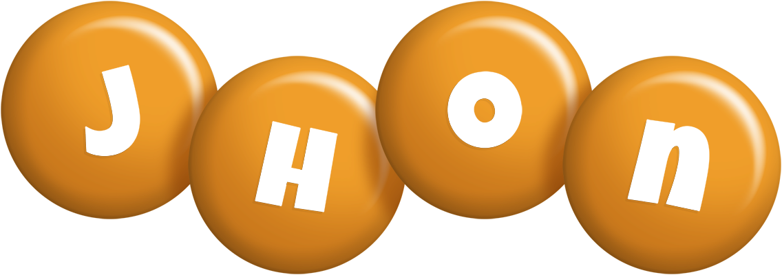 Jhon candy-orange logo