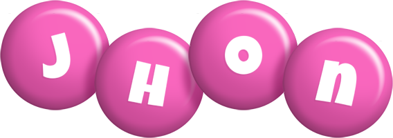 Jhon candy-pink logo