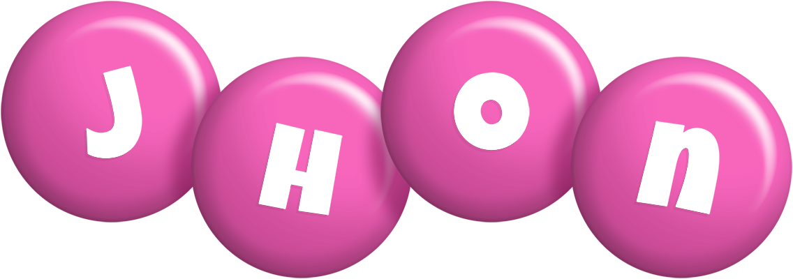 Jhon candy-pink logo