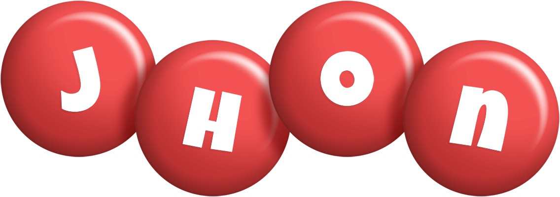 Jhon candy-red logo